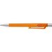 uma® PEPP transparent SI Druckkugelschreiber, orange