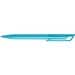 uma® POP transparent Drehkugelschreiber, cyan