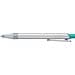 uma® RECYCLED PET PEN ALUMA transparent Druckkugelschreiber, petrol