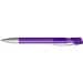 uma® SKY transparent M SI Druckkugelschreiber, violett