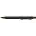 uma® STRAIGHT GUM B Druckbleistift, schwarz