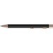 uma® STRAIGHT RO-GO GUM Druckkugelschreiber, schwarz