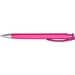 uma® Druckkugelschreiber TrinityGum, mit Metallspitze, blaue Mine, magenta