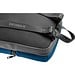 URBAN BACKPACK. 14''Laptop-Rucksack aus Softshell und Tarpaulin, Blau