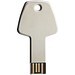 USB-Stick Schlüssel, silber, 2GB