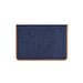 VINGA Bosler 16 Zoll Laptop-Tasche aus GRS recyceltem Canvas, navy blau