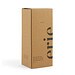 VINGA Erie 450ml Vakuumflasche aus RCS recyceltem Stahl, silber