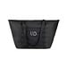 VINGA Livorno Wochenendtasche aus GRS recyceltem Polyester, schwarz
