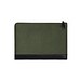 VINGA Marlow 14 Zoll Laptop Sleeve aus RCS recyceltem Polyester, grün, schwarz