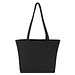 Weekender 500 g/m²  recycelte Tragetasche, schwarz
