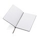 XD COLLECTION A5-Softcover-Notizbuch aus GRS zertifiert recyceltem Filz, grau