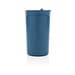 XD COLLECTION Doppelwandiger Vakuum-Becher aus RCS recyceltem SS, blau