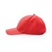 XD COLLECTION Impact 6 Panel Kappe aus 280gr rCotton mit AWARE™ Tracer, sattes rot