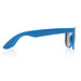 XD COLLECTION Sonnenbrille aus GRS recyceltem PP-Kunststoff, blau
