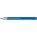 uma® Kugelschreiber YES SI transparent inkl. Metallspitze, hellblau