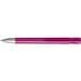 uma® Kugelschreiber YES SI transparent inkl. Metallspitze, magenta