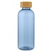 Ziggs 650 ml Sportflasche aus recyceltem Kunststoff, transparent blau