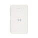 5.000mAh 5W Wireless Powerbank aus RCS recyceltem Kunststoff, weiß