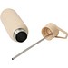 Vakuum-Isolierflasche TREKSTEEL,beige
