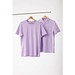 Iqoniq Brett T-Shirt aus recycelter Baumwolle, lavender, L