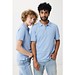 Iqoniq Yosemite Piqué-Poloshirt aus recycelter Baumwolle, sky blue, XS
