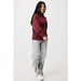 Iqoniq Yoho Relax-Hoodie aus recycelter Baumwolle, burgunderrot, L