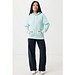 Iqoniq Rila Lightweight Hoodie aus recycelter Baumwolle, crushed mint, XXS