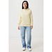 Iqoniq Yengo Hoodie mit Seitentaschen aus rec. Baumwolle, cream yellow, L