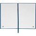 A5 Notizbuch aus Soft PU HENRI, dunkelblau