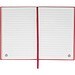 A5 Notizbuch aus Soft PU HENRI, rot
