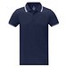 Amarago Polo mit abgesetztem Rand für Herren, navy, XL