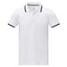 Amarago Polo mit abgesetztem Rand für Herren, weiss, L