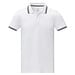 Amarago Polo mit abgesetztem Rand für Herren, weiss, XL
