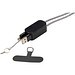 Anser Smartphone Lanyard aus recyceltem Kunststoff mit 27 W 5-in-1 integriertem Kabel, schwarz