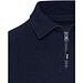 Apollo 245 g/m² Langarm Poloshirt Unisex mit Reißverschluss, navy, M