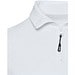 Apollo 245 g/m² Langarm Poloshirt Unisex mit Reißverschluss, weiss, M