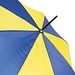 Automatik-Stockschirm, Blau/Gelb