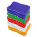 Brotzeitdose Wave, 17,8 x 12,2 cm, groß, standard-grün Brotzeitdose Wave, 17,8 x 12,2 cm, groß, standard-grün
