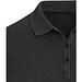 Calgary Poloshirt für Damen im Washed Look, 200 g/m2, schwarz, XS