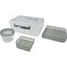 Cravee 1450 ml Lunchbox, hellgrau