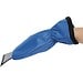 DE-ICING Scraper, Eiskratzer mit Handschuh, blau