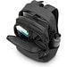 DRAMMEN. Laptop-Rucksack aus hochdichtem 600D-Recycling-Polyester, Schwarz