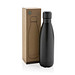 Eureka einwandige Wasserflasche aus RCS rec. Stainless-Steel, schwarz