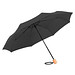 FARE® Mini-Taschenschirm ÖkoBrella, Holzgriff, schwarz