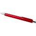Feld RCS recycelter Kugelschreiber mit Metallic-Finish (schwarze Mine), rot