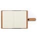FIELDING. Mappe A5 aus Kork und recyceltem Polyester (100 % rPET) mit abnehmbarem Notizblock, Natur