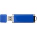 Flat USB-Stick, blau, 2GB