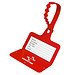 Gepäckanhänger "Address", standard-rot Gepäckanhänger "Address", standard-rot