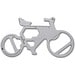 Geschenkartikel: ROMINOX® Key Tool Bicycle / Fahrrad (19 Funktionen) im Motiv-Mäppchen Danke, silber