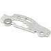 Geschenkartikel: ROMINOX® Key Tool Car/Auto (18 Funktionen) im Motiv-Mäppchen Werkzeug, silber